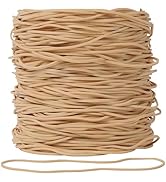 Foshine-Rubber bands large, Beige rubber band 7 inch 250Pcs Elastics Bands size 117A Long rubber ...