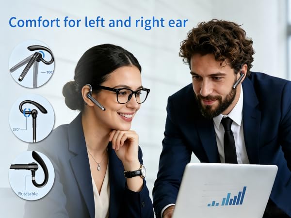 Comfort for left and right ear