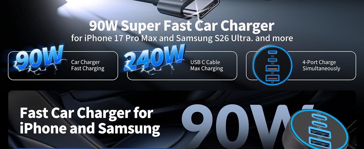 car charger usb c