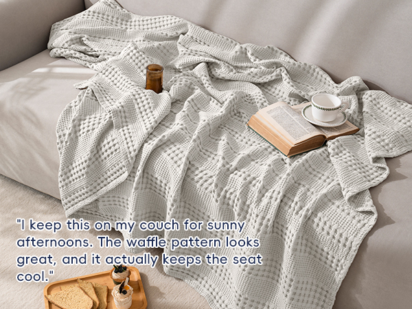 Cooling Waffle Blanket