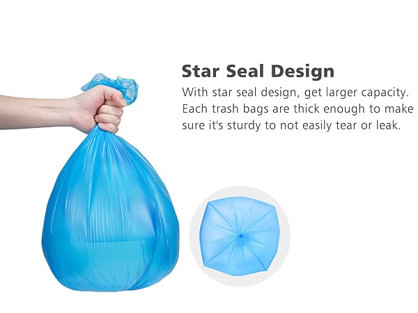 Star seal design: better protection against leakage and tearing.