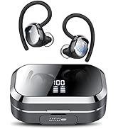 KT1 Wireless Earbuds Bluetooth 5.3 Headphones 120Hrs Playtime Deep Bass IPX7 Waterproof Sports Ea...
