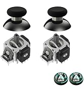 AKNES | GuliKit TMR Electromagnetic Joysticks Replacement for PS5/PS5 Edge Controller, Anti-Drift...