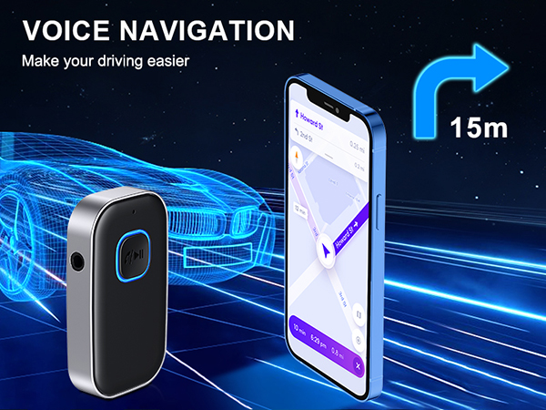 VOICE NAVIGATION - Make your driving easier