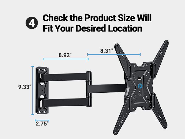 PIMF11 TV WALL MOUNT