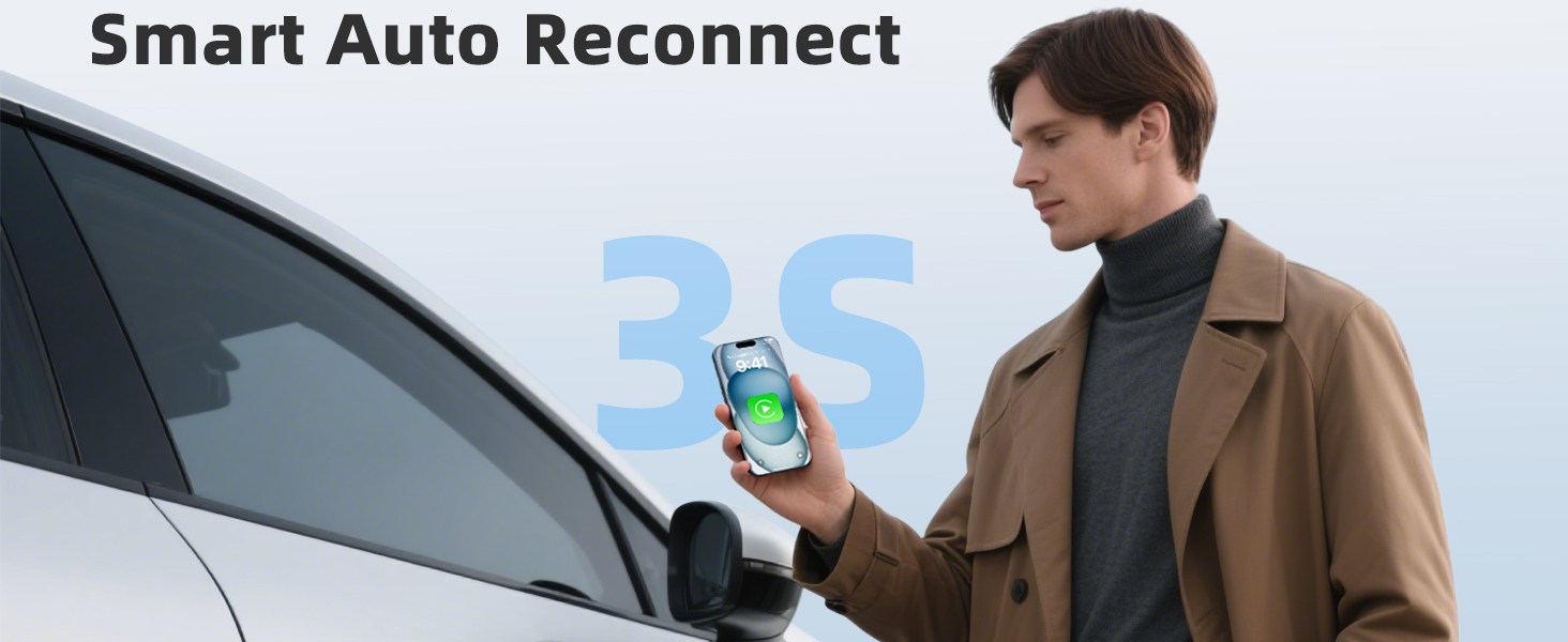 Wireless Carplay Adapter Apple Dongle