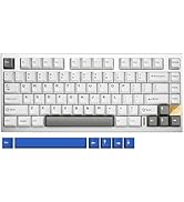 YUNZII AL75 75% Gaming Keyboard,Aluminium Wireless Mechanical Keyboard BT/2.4G/Wired Hot Swap Pre...