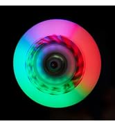 Roller Blade Wheels 80mm Inline Skate Wheels with Bearings ABEC-9, Light Up Roller Blade Wheel In...