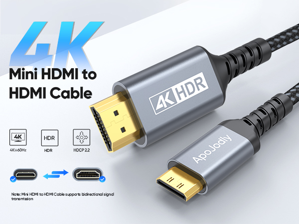 mini hdmi to hdmi cable