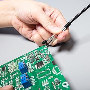 yihua soldering station with PID temperature stabilization sleep mode helping hands