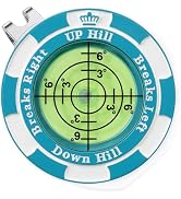 SlopeMaster ProGreen Reader - Golf Hat Clip Ball Marker with High Precision Green Reading Aid Gol...