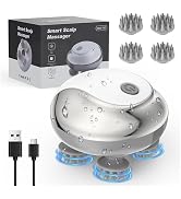 AMIR Electric Scalp Massager, 2025 New Handheld Head Scratcher Massager, 76 Massage Nodes, Portab...