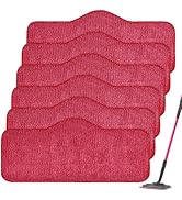6 Pack Steam Mop Pads Compatible with Schenley Steam Mop Cleaner,Microfiber Steam Mop Replacement...