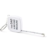 WIN TAPE 80'' 2M Mini Steel Tape Measure Plastic Shell with Keychain Functional Mini Retractable ...