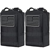 IronSeals Tactical Molle EDC Pouch Multi-Purpose Compact Pack Water-Resistant Utility Pouch with ...