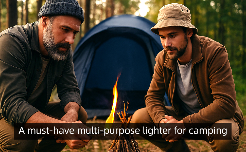 A must-have multi-purpose lighter for camping