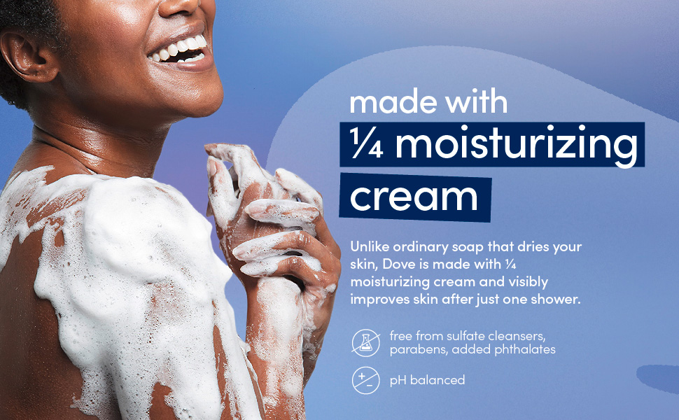 Dove Original Bar made with 1/4 moisturizing cream
