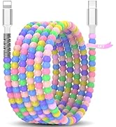 ACANDYA 6ft Charger Cable for Apple iPhone 14 13 Pro MFi-Certified Beaded Phone Charging Cord for...