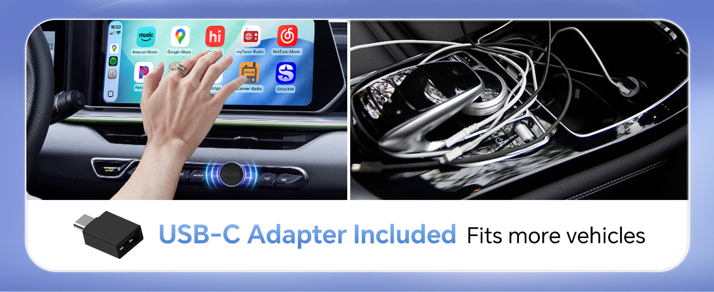 carlinkit mini wireless carplay adapter for iphone carlinkit mini ultra 3 plug & play