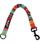 Leash Boss Pattern Bungee Dog Leash Extension, 18" Shock Absorbing Lead Extender, Pattern Collect...