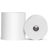 50 Rolls- 3 1/8 x 230 Thermal Paper Receipt Rolls - BPA-Free Cash Register Paper (55 GSM), White