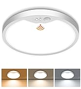 Brightever 7 Inch Motion Sensor Ceiling Light Wired, 15W 1500LM Close to Ceiling Light Fixture, U...