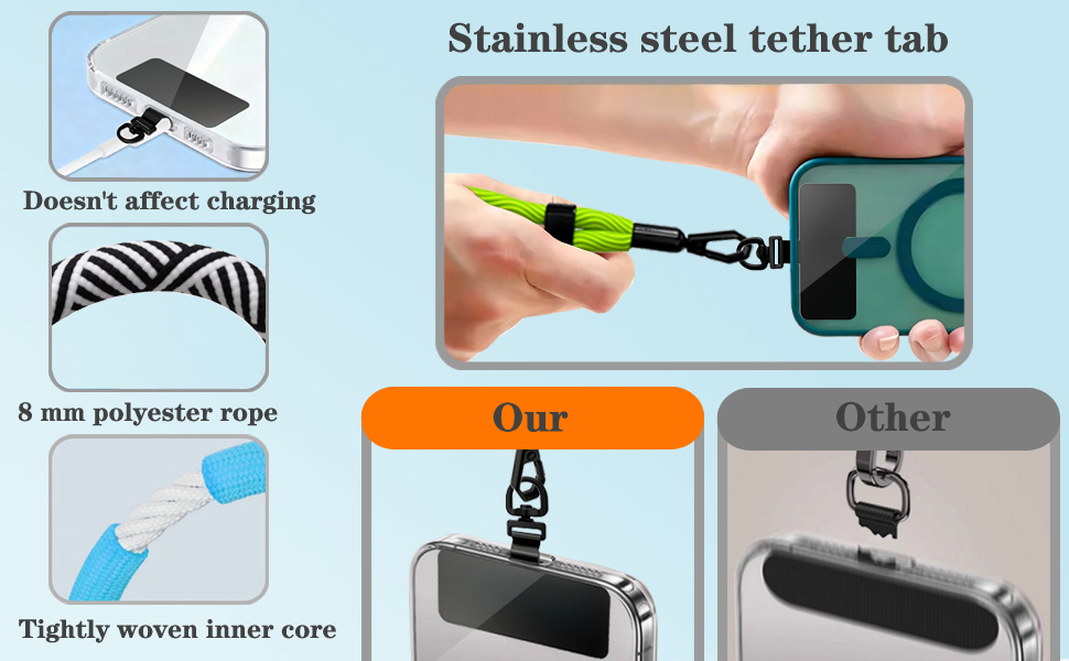 phone wrist strap
