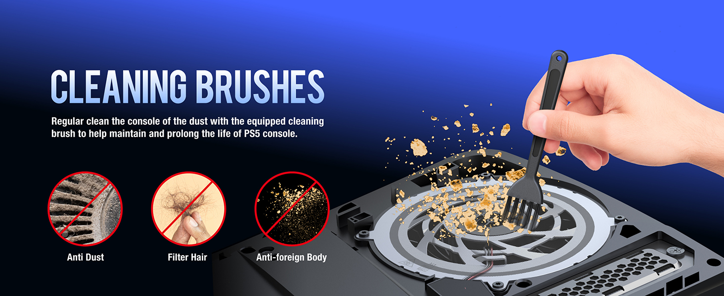 Can dust overheat a PS5?
