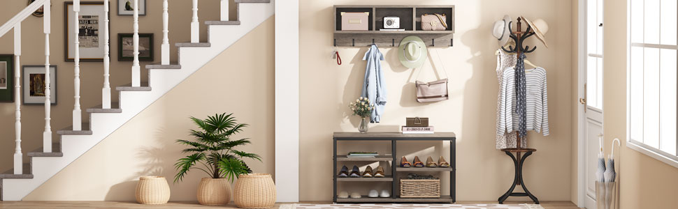 coat shoe rack