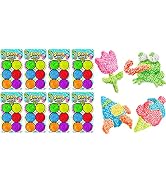 Educational Play Styrofoam (8 Packs Assorted) Fidget Toys Stress Relief Toy, Sensory, Sensory Bin...
