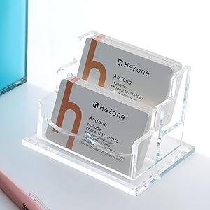 business card holder desk