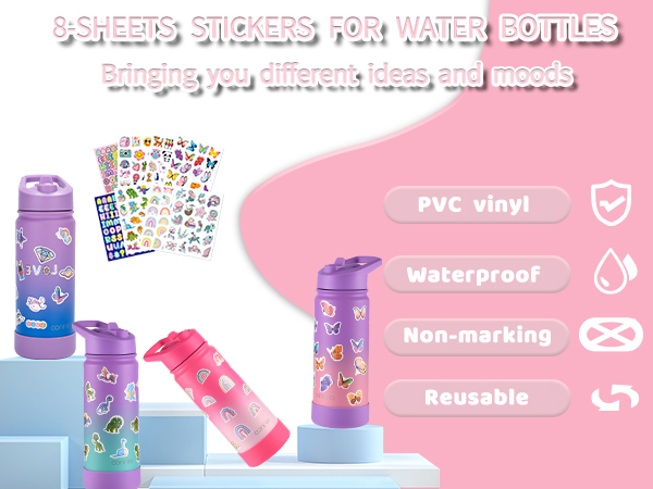16oz kids water bottle
