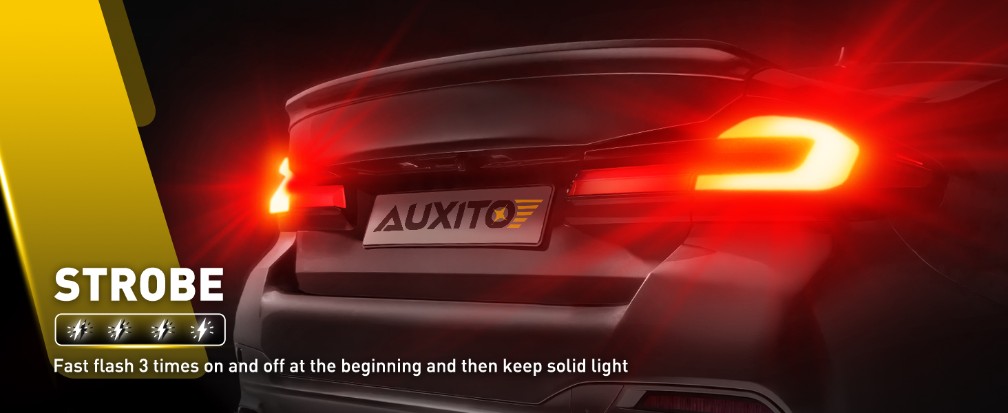 FLASHING STROBE BRAKE LIGHT BULBS