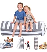 Stuffed Animal Storage Bean Bag Cover for Kids – Multi-Functional Toy Organizer & Comfy Storage B...
