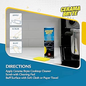 cleaning pad directions