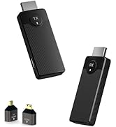 SmartSee Wireless HD Transmitter and Receiver Kit 4K 2.4G 5GHz Screen Mirror and Screen Extender ...