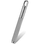 Hamans Titanium Mini Ballpoint Pen Pocket Pen 3.43" for Everyday Carry (Grey)