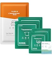 Travel Essentials Disposable Bed Sheet Set, King Size Disposable Sheet with Bath Towel Face Towel...