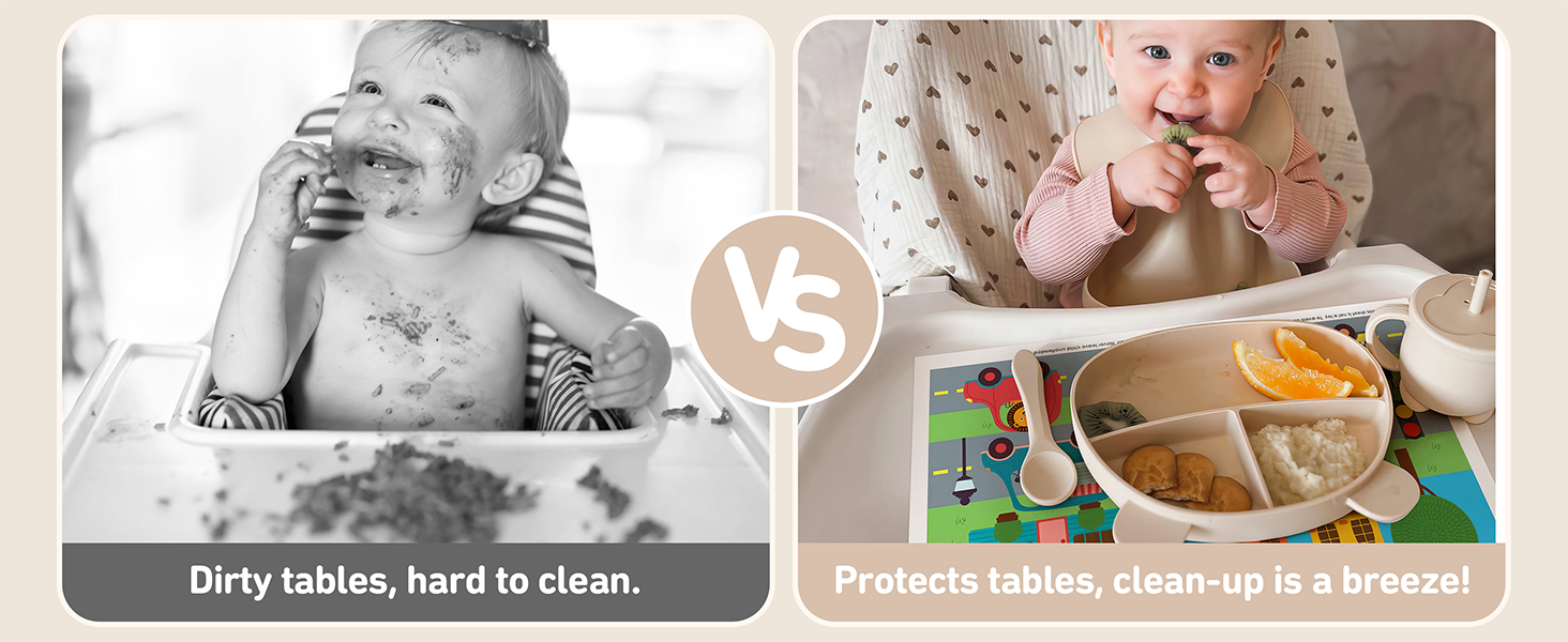 Disposable Placemats for Baby