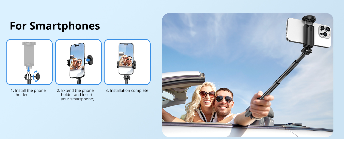 63 phone tripod