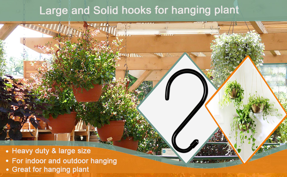 s hooks heavy duty Large