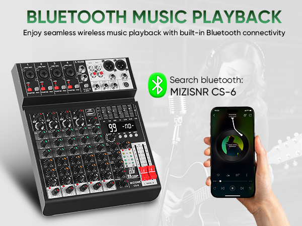 BLUETOOTH MUSIC PLAYBACK