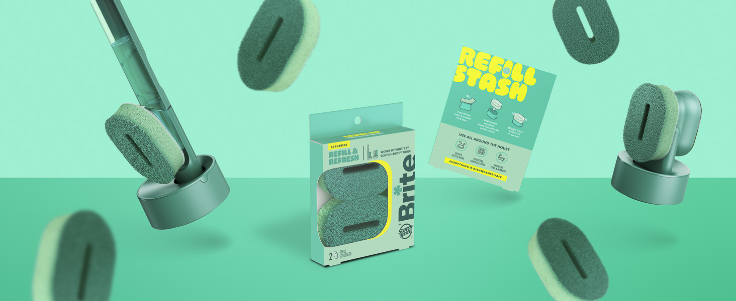 Brite by Scotch-Brite Refresh & Refill