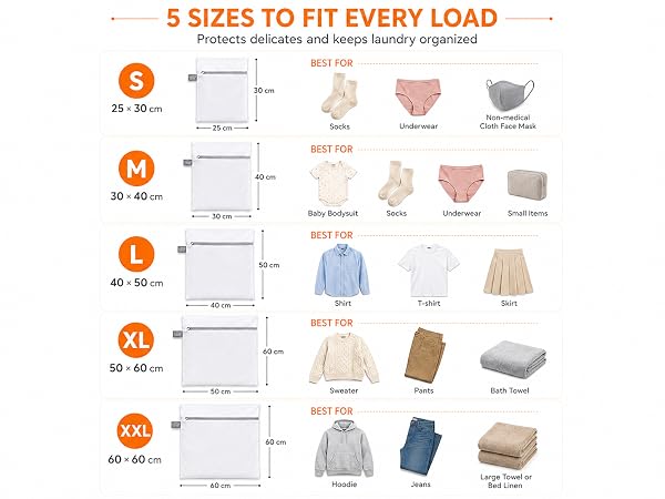 Fine Mesh Laundry Bag Size