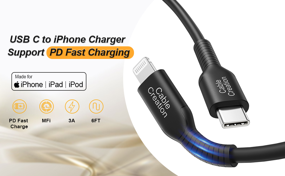 usb-c to lightning cable