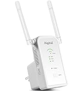 WiFi Extender Signal Booster, Covers Up to 6000 Sq.ft and 45 Devices, 300Mbps &2.4GHz Wi-Fi Range...