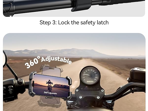 phone holders for motorcycles