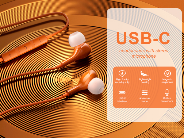 USB C headphones