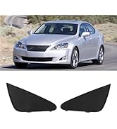 ciciglow Front Bumper Fog Light Cover for is IS250 IS350 2006-2008, 2Pcs Fog Light Bezel Trim, Ca...