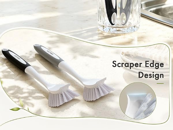 scrub brush with long handle